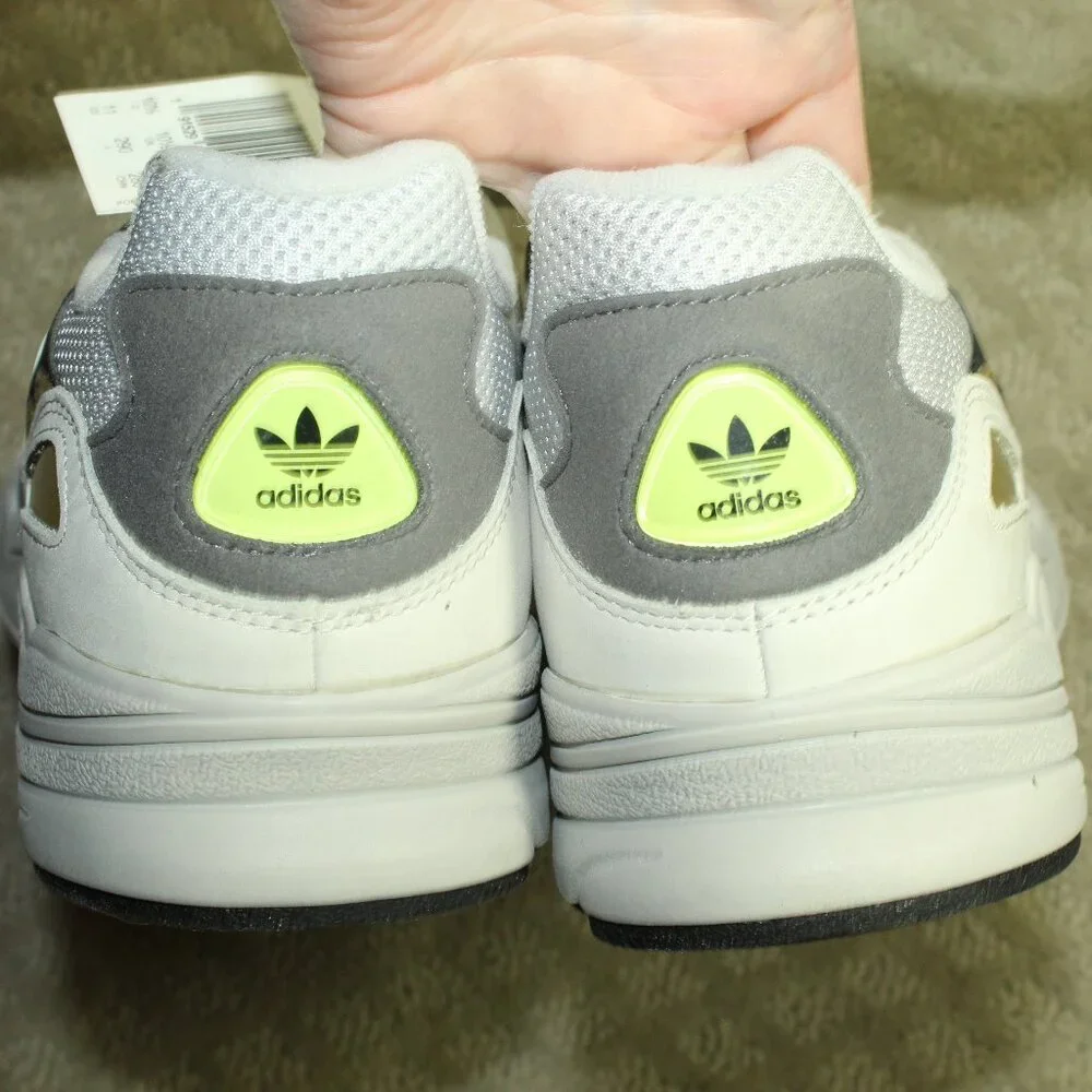 Size 11 - Adidas Yung-96 Grey Silver Athletic Shoes DB3565